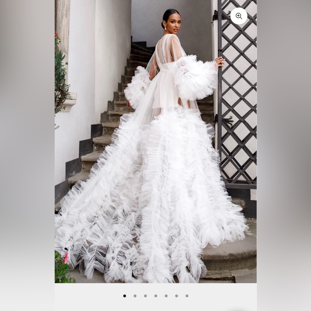 Tulle Bridal Robe